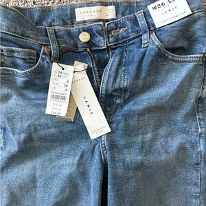 Topshop Jamie Light Blue Skinny Jeans
